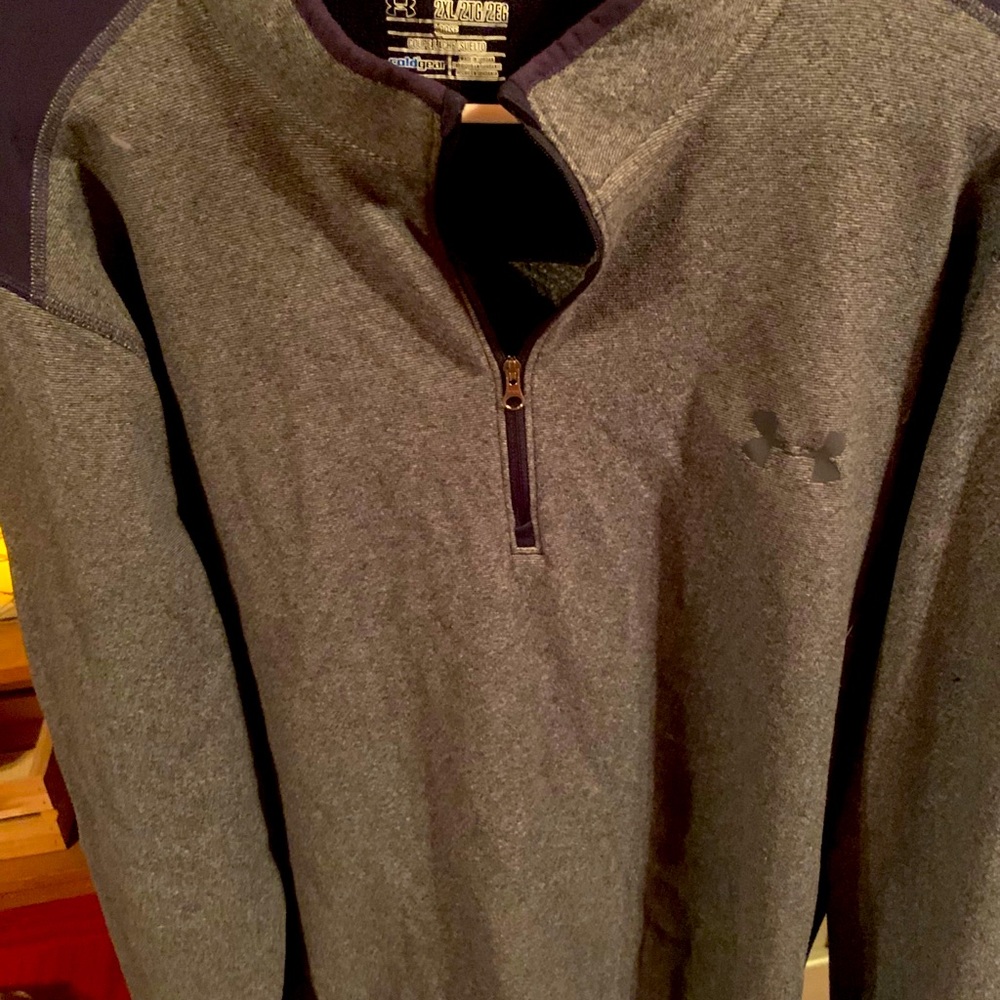 Men’s XXL Under Armour fleece 1/4 zip jacket golf